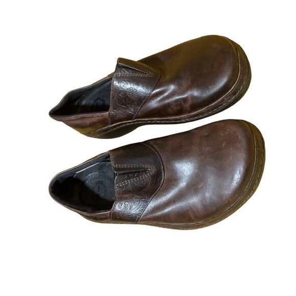 Timberland brown leather clogs sz 8.5 - Picture 3 of 7